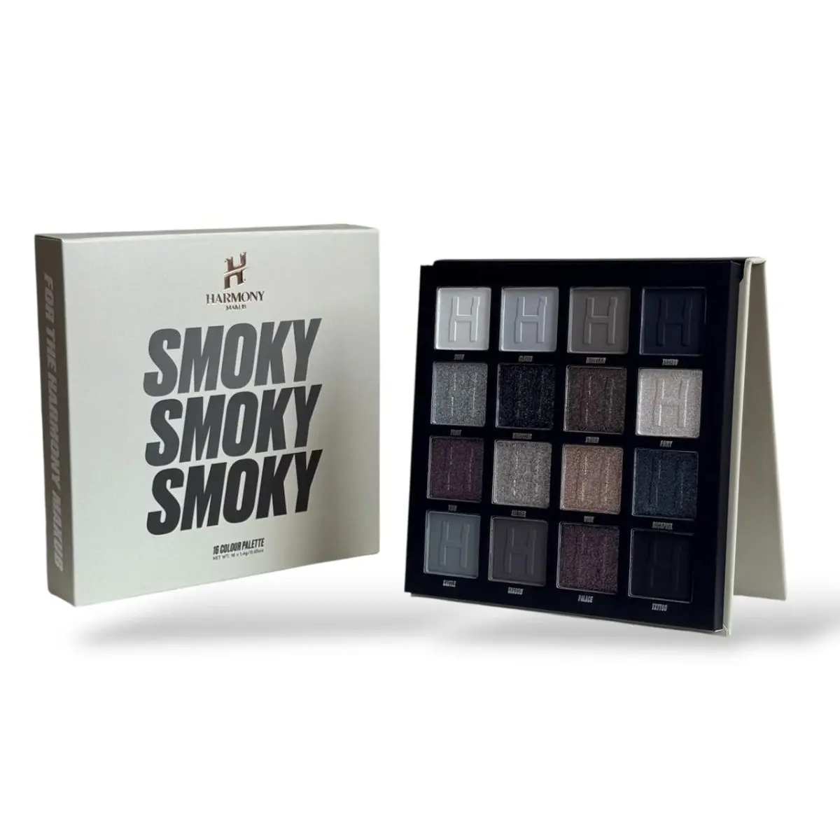 Harmony Beauty Eyeshadow Palatte Smoky 16 Colour - view 1