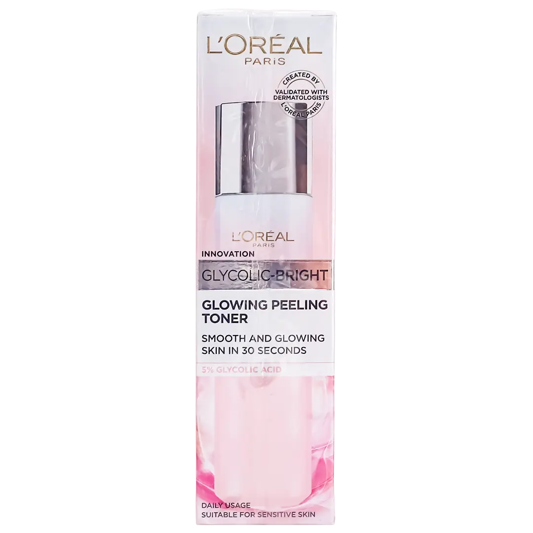 L'Oreal Paris Glycolic-Bright Glowing Peeling Toner 128ml - view 3