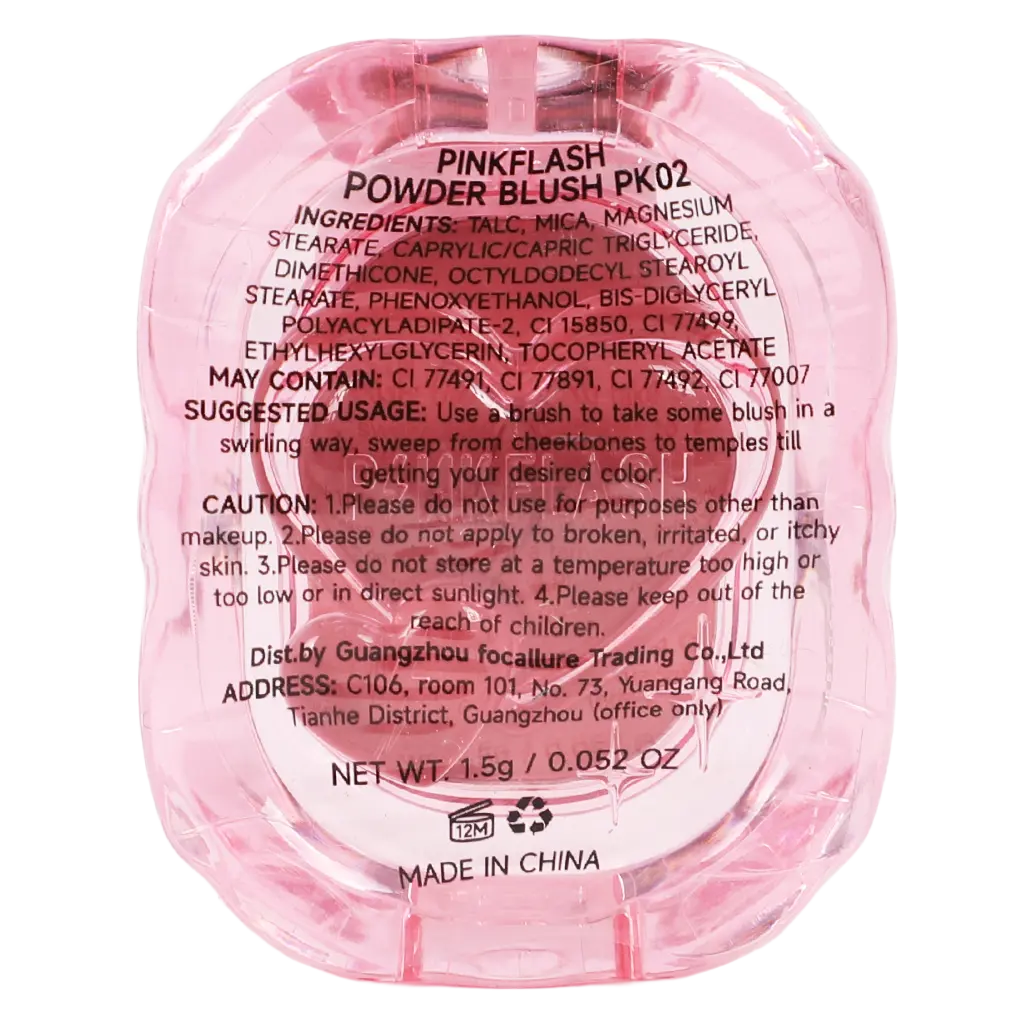 Pink Flash Blush Matte PK02 - view 2