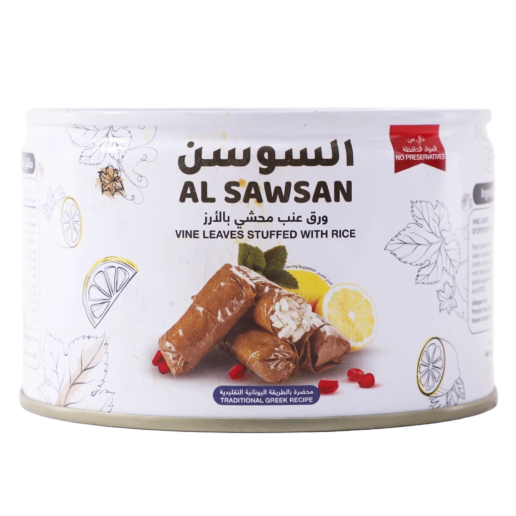 السوسن ورق عنب محشي بالأرز 400 جم