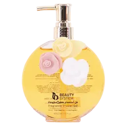 Beauty System Shower Gel Gold With Fragrances 500 ml