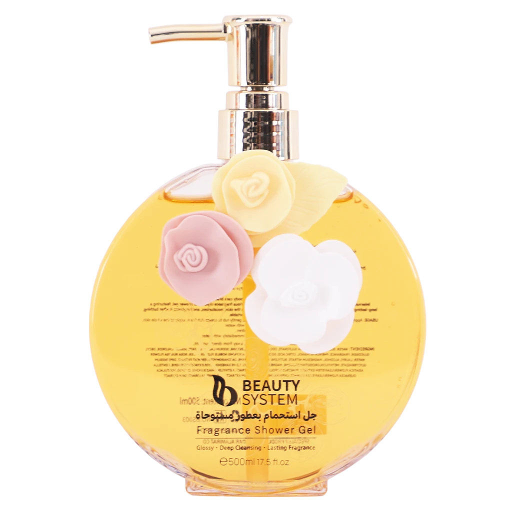 Beauty System Shower Gel Gold With Fragrances 500 ml