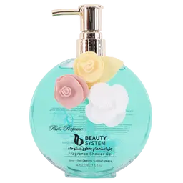 Beauty System Shower Gel Blue With Fragrances 500 ml