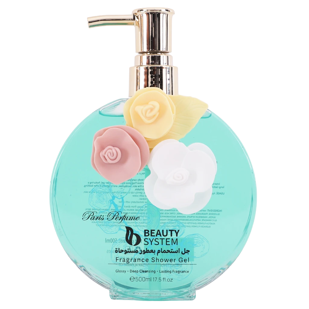 Beauty System Shower Gel Blue With Fragrances 500 ml