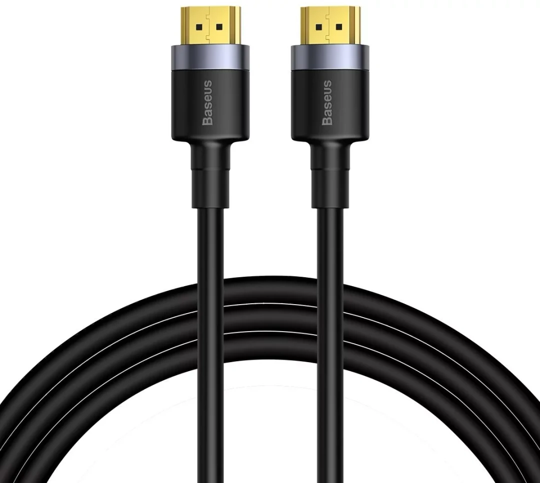 Buy Baseus cafule 4k hdmi male to 4k hdmi male adapter cable 5m black ...