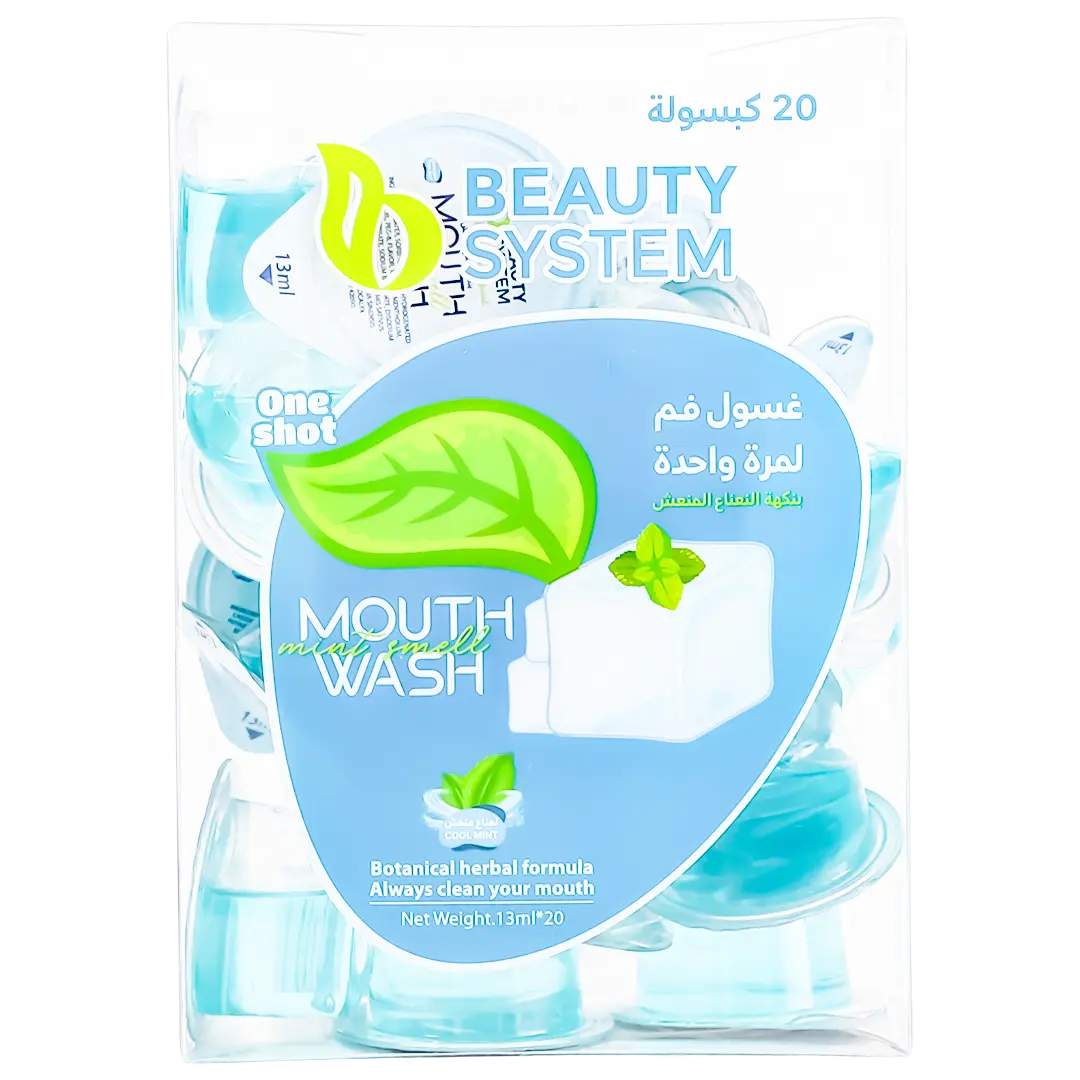 Beauty System Mouthwash Capsules Refreshing Mint Flavor 13 ml 20 pcs - view 2
