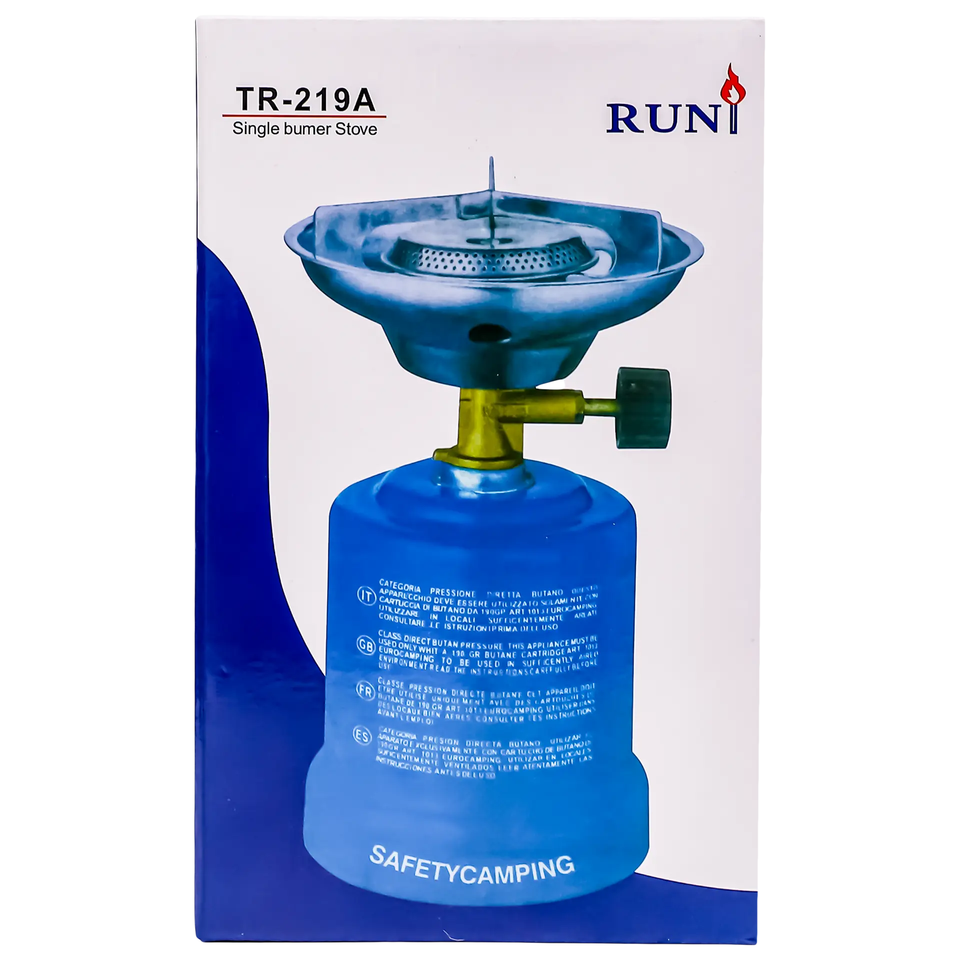 Runi Single Burner Stove For Camping Easy Use and Store - view 2