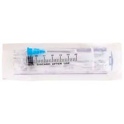 Channelmed Disposable Syringe Luer Lock 3Ml With Needle 23Gx1"