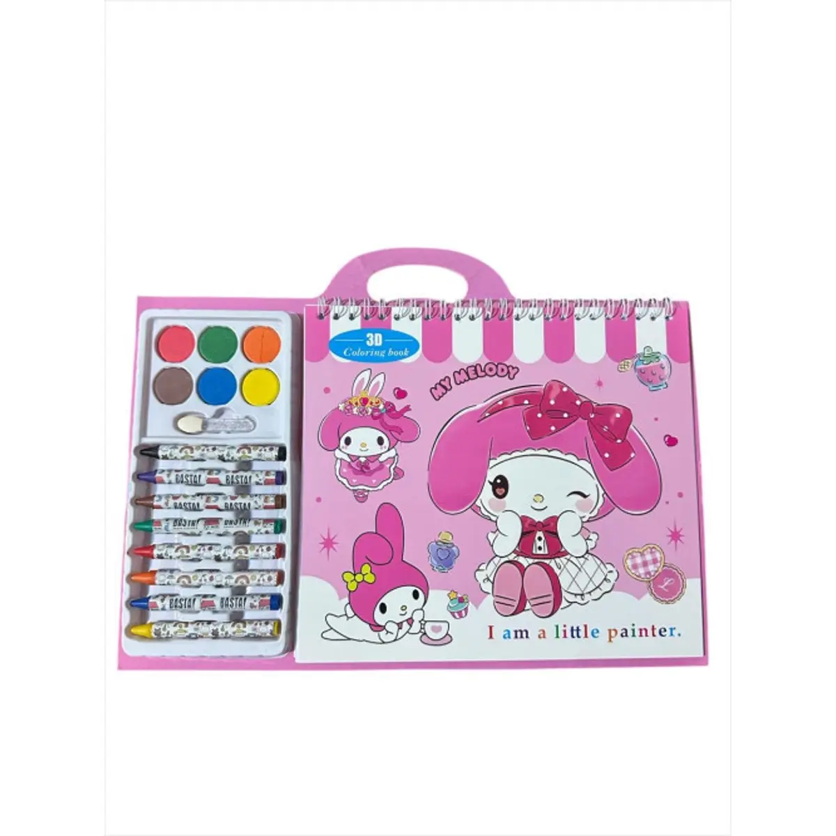 3D Coloring Book My Melody - view 1