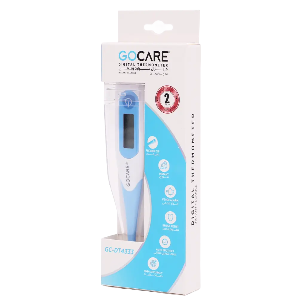 Go Care Classic Digital Thermometer Flexible Fast 10 Second - view 1