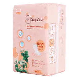 Daily Glow Sanitary Pads Large Size 30 Pads