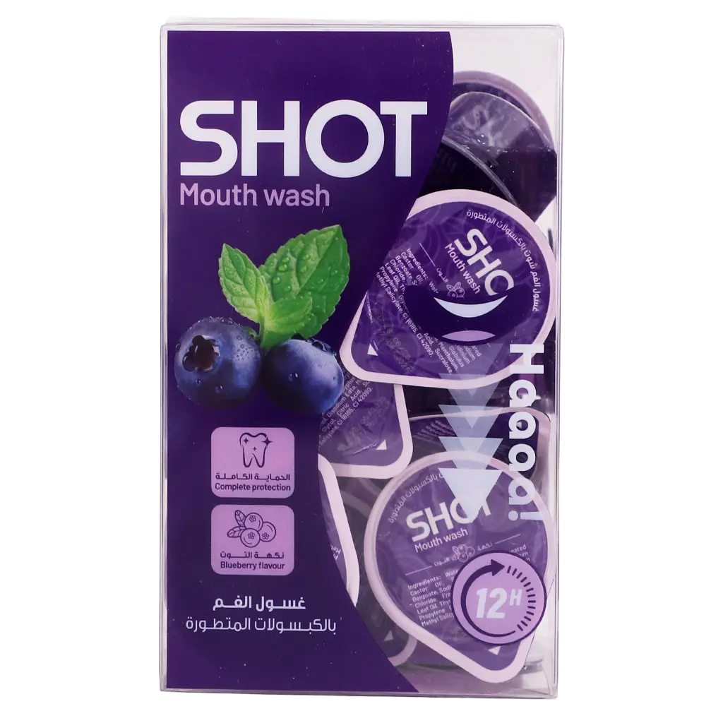 Shot Capsule Mouthwash Berries 20 Capsules 15 ml - view 2
