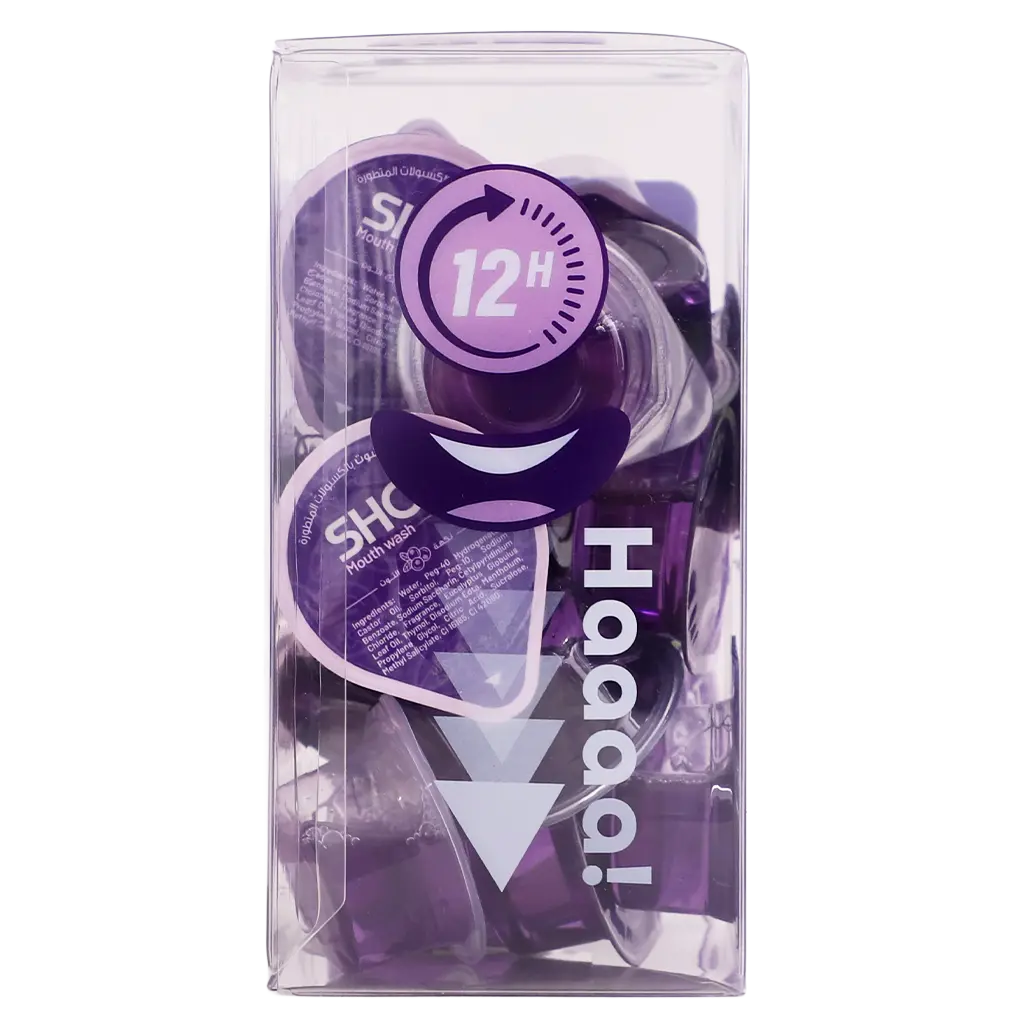 Shot Capsule Mouthwash Berries 20 Capsules 15 ml - view 5