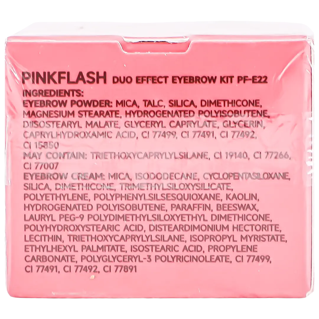 Pink Flash Gel And Eyebrow Powder 01 Deep Brown - view 4