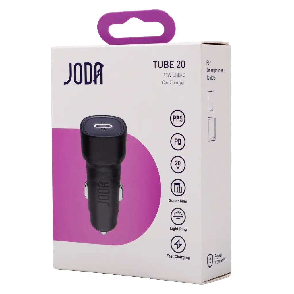 Joda Usb-C Car Charger Black 20W - view 2
