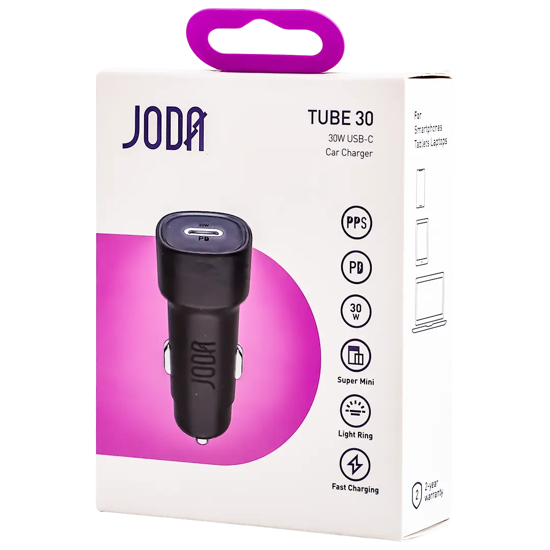 Joda Usb-C Car Charger Black 30W - view 2