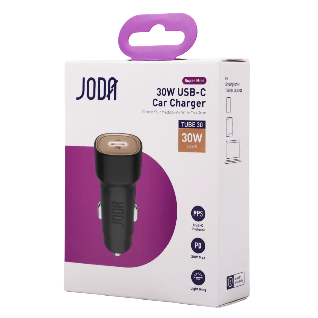 Joda Car Charger Tube Usb-C  Gold 30W - view 2