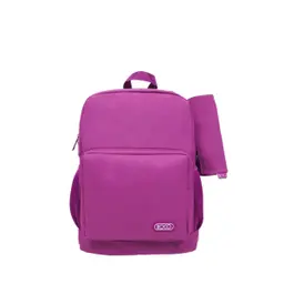 Roco Bag Backpack With Pencil Case 17 inch Burgundy