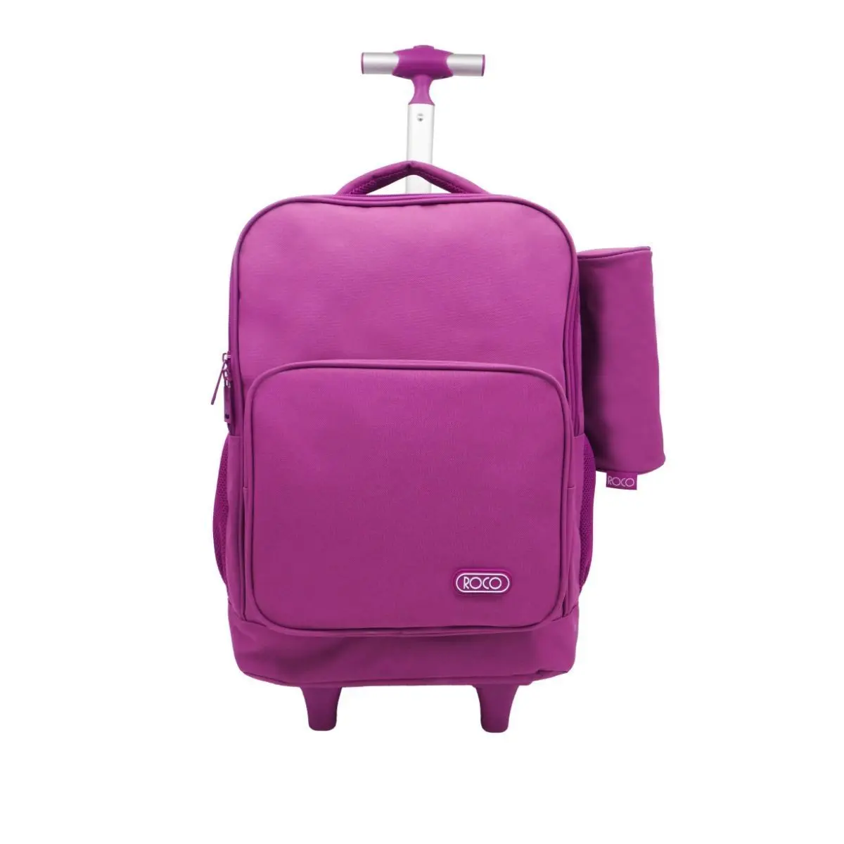 Roco Bag Trolley With Pencil Case 18 inch Burgundy - view 1