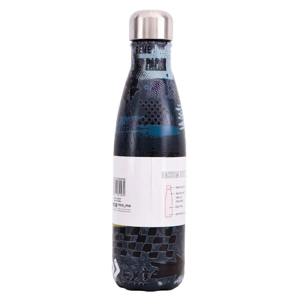 Roco Water Bottle Stainless steel  Abstract Scattered - view 2