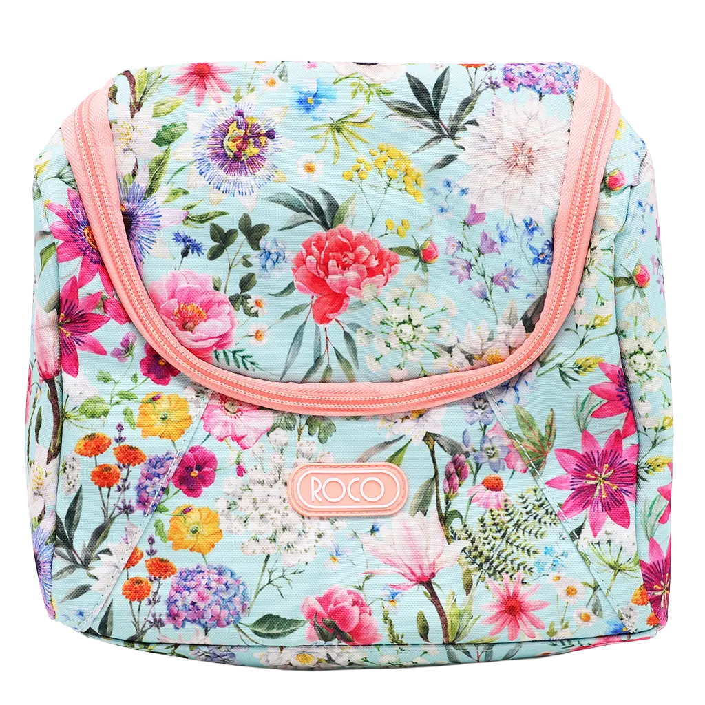Roco Lunchbag Flower Green - view 2