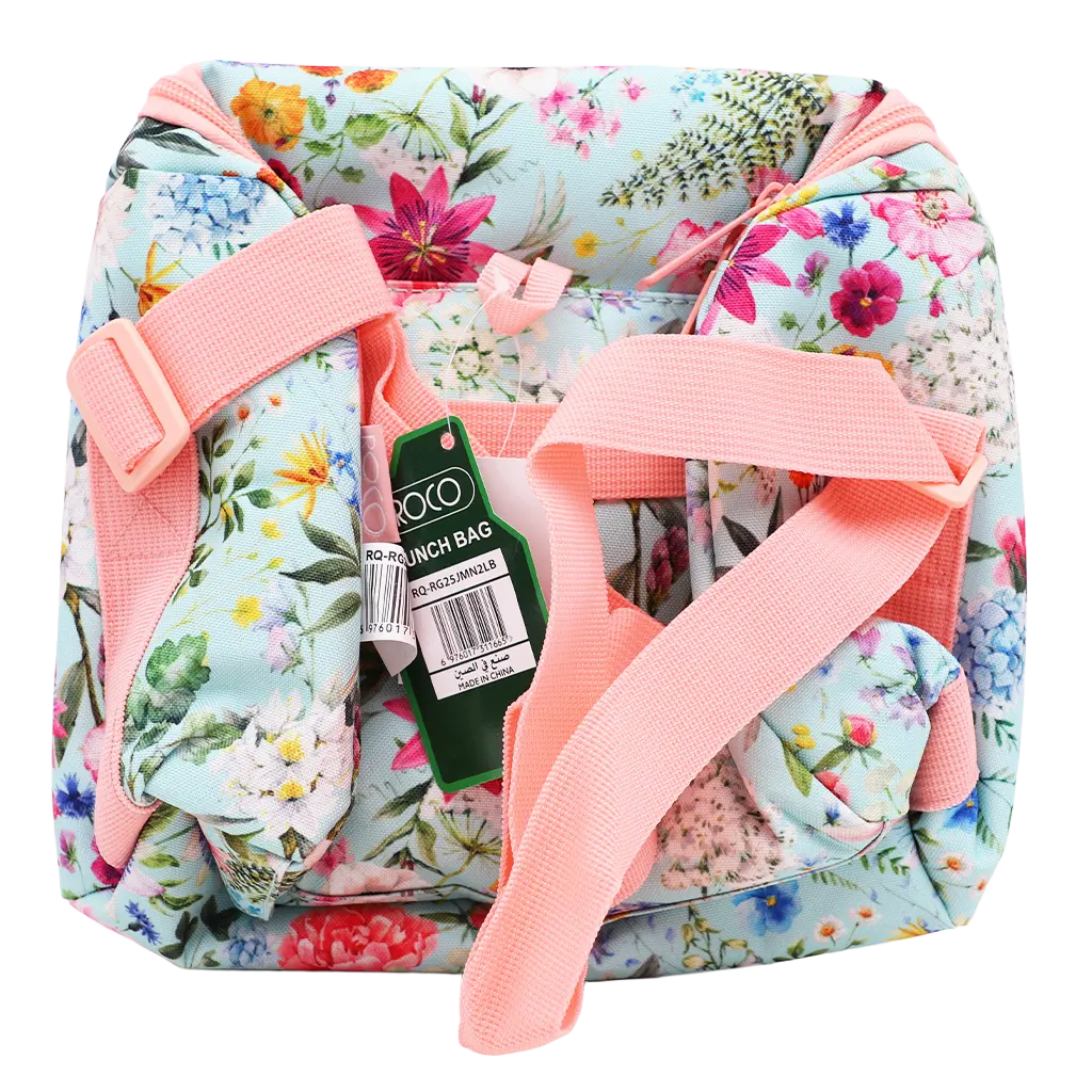 Roco Lunchbag Flower Green - view 3