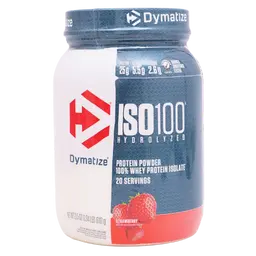 Dymatize Iso 100 Protein Powder Strawberry Flavour 610 gm
