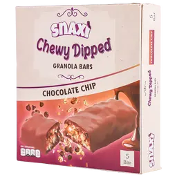 snaxi granola bars dipped chocolate 5 bar 31 gm