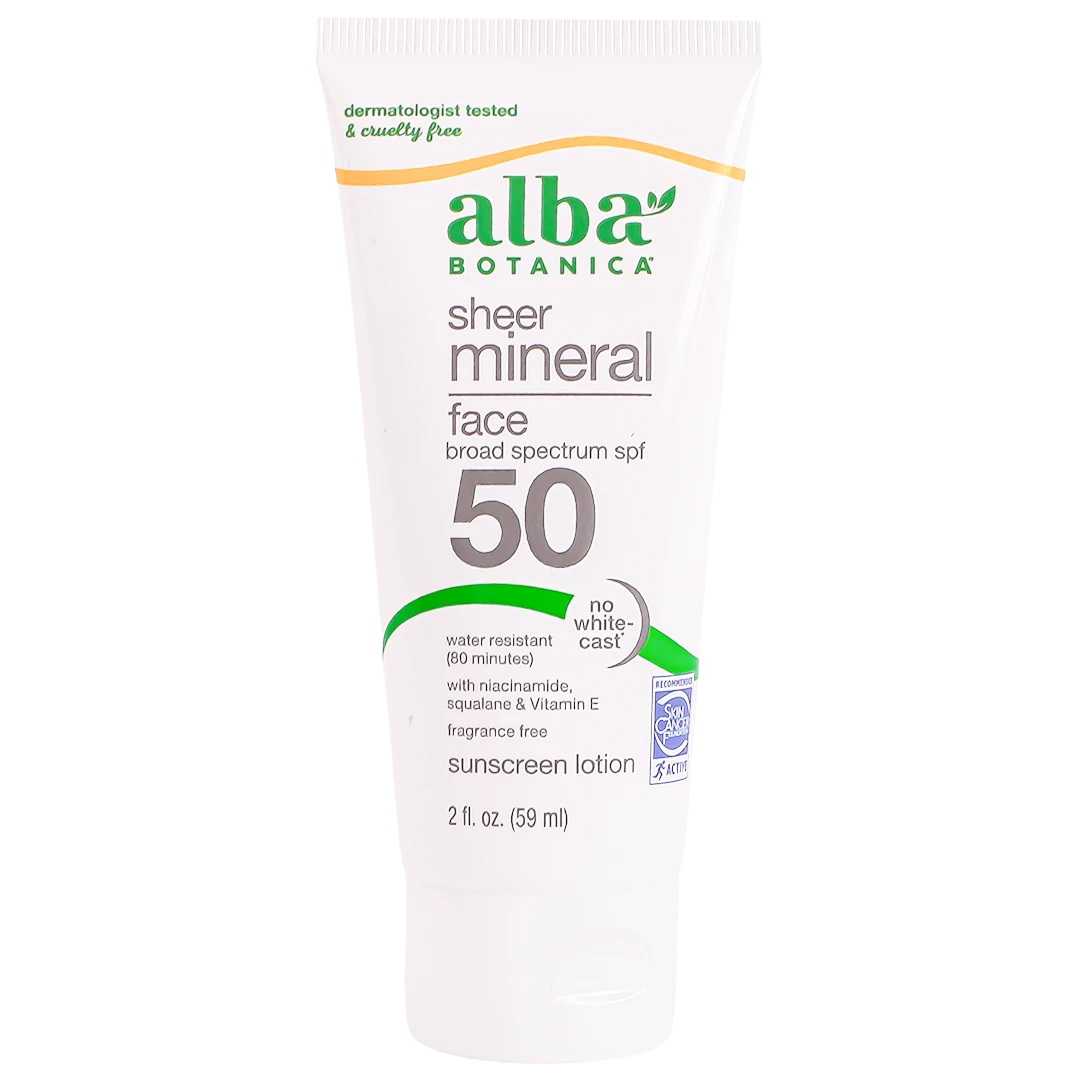 Alba Botanica Sheer Mineral Face Spf 50 59 ml