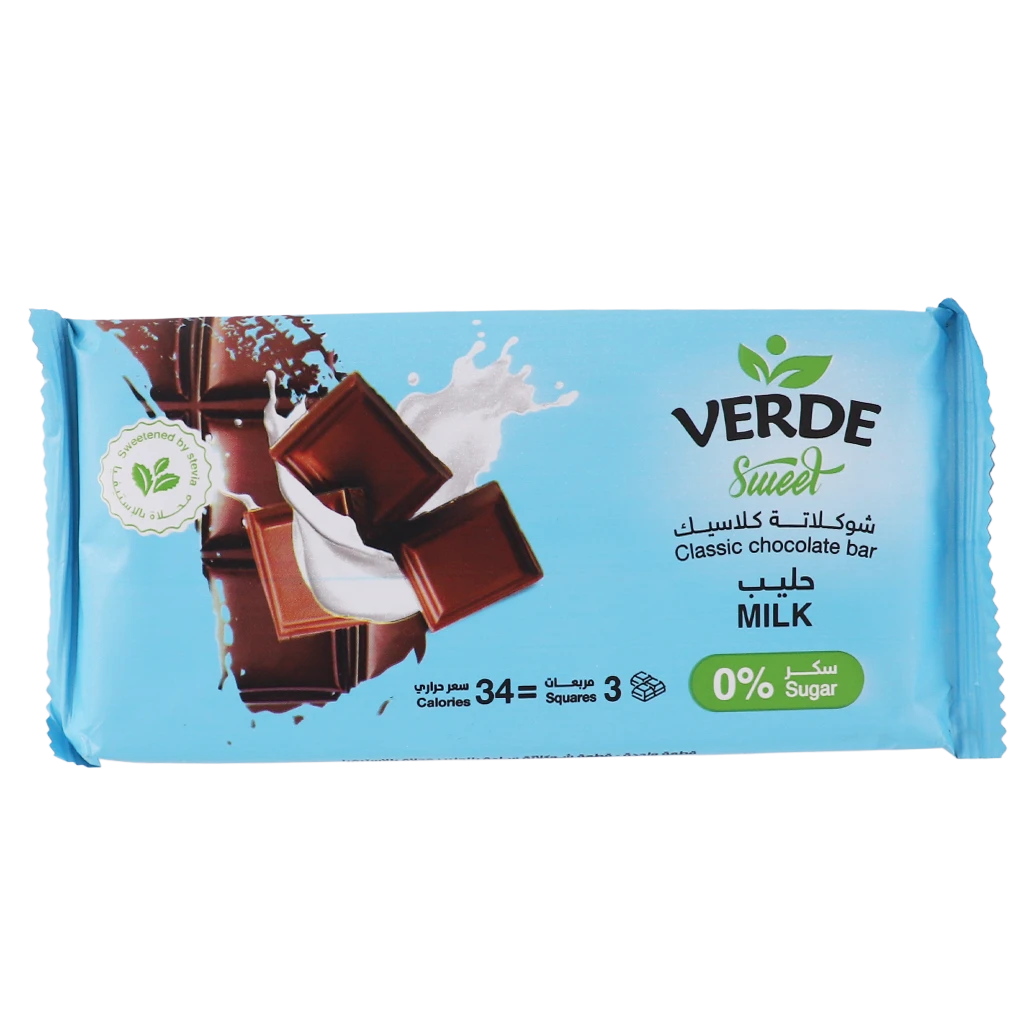  Verde Milk Chocolate Bar 90 gm