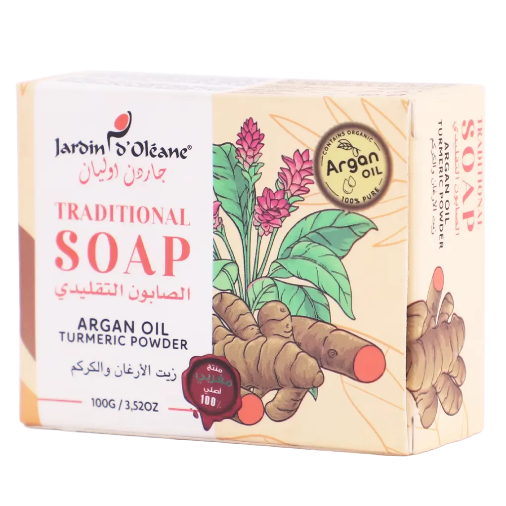 Jardin D Oleane Traditional Soap With Argan Oil And Turmeric 100 gm - view 1