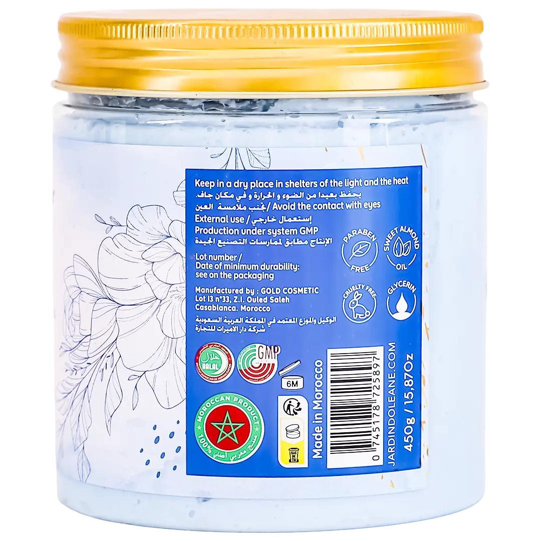 Jardin D Oleane Sabonia With Argan Oil And Blue Indigo 450 gm - view 3