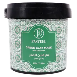Pasteel White Clay Mask With Green Tea 500 gm