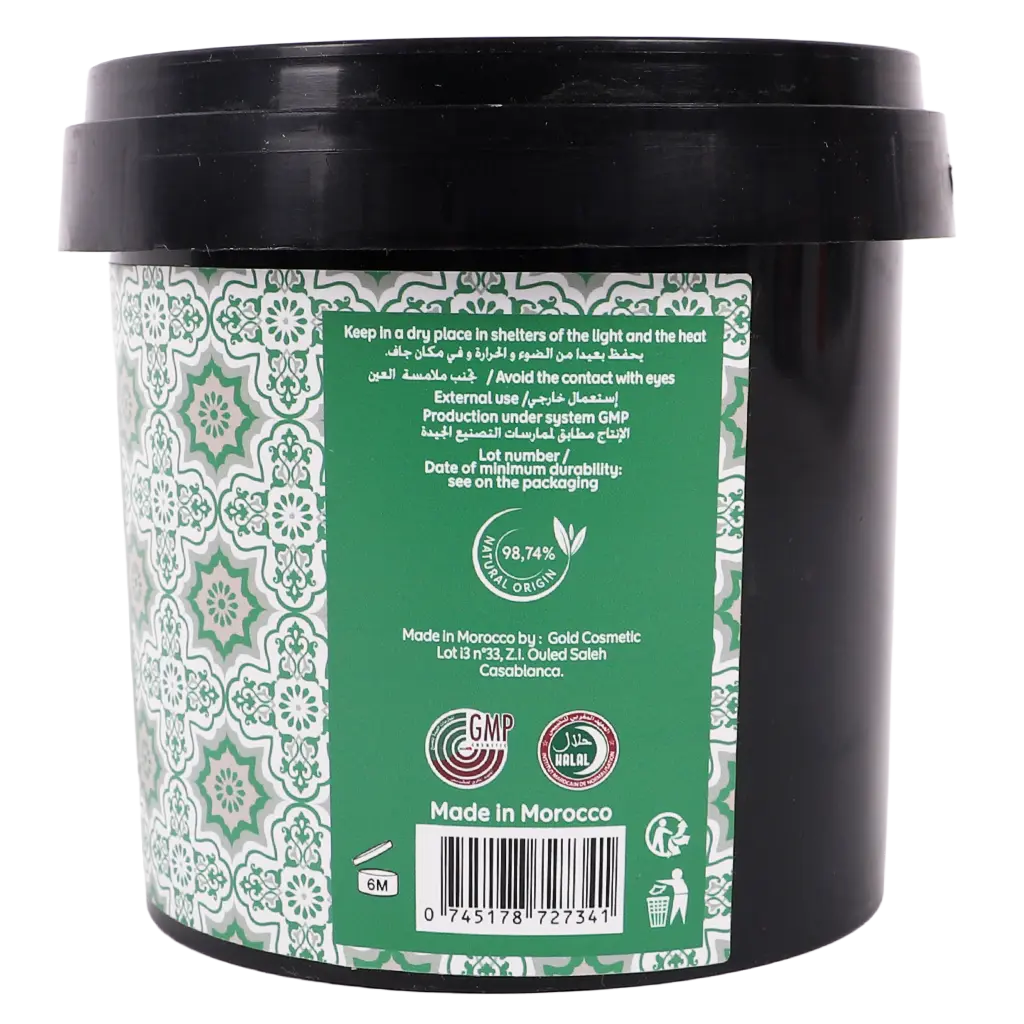 Pasteel White Clay Mask With Green Tea 500 gm - view 3