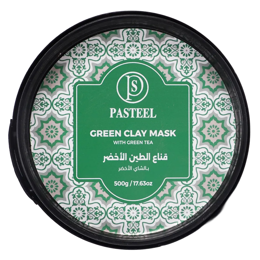 Pasteel White Clay Mask With Green Tea 500 gm - view 4