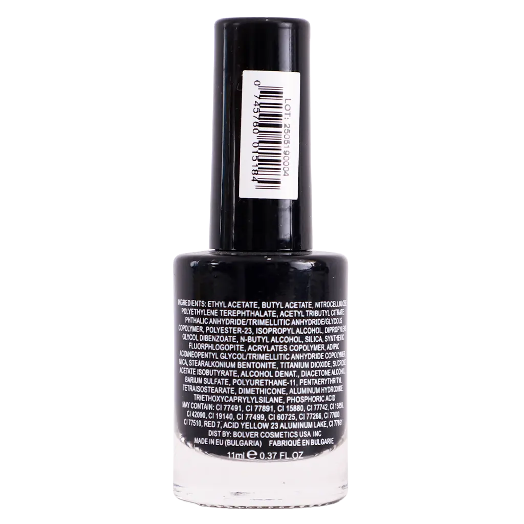 Bolver Usa Nail Polish Black 619 - view 2