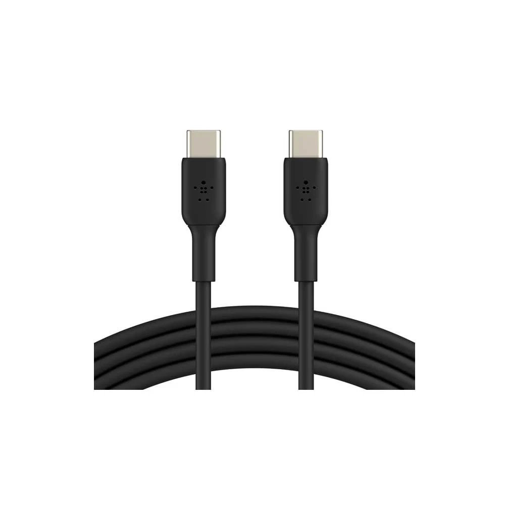 Belkin boostcharge usb c to usb c cable 2m 60w black