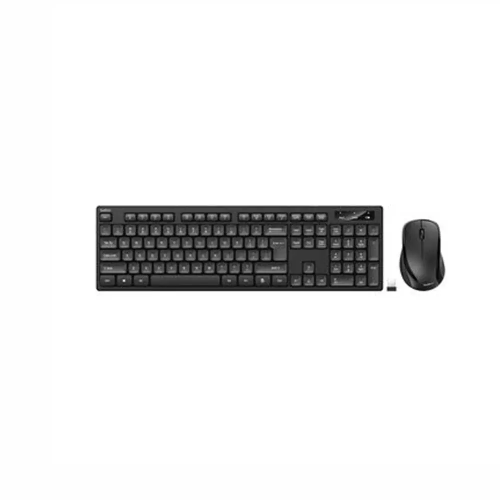 Belkin connect wireless keyboard and mouse combo english arabic black  - view 1