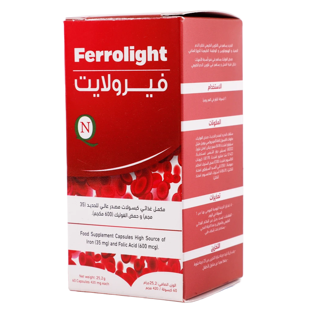 Ferrolight Iron  60 Capsules