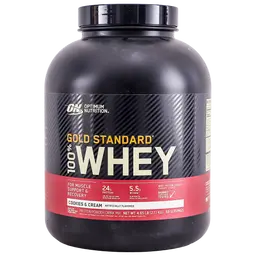 Optimum Gold Standard 100% Whey Cookies and Cream flavour 2.27kg