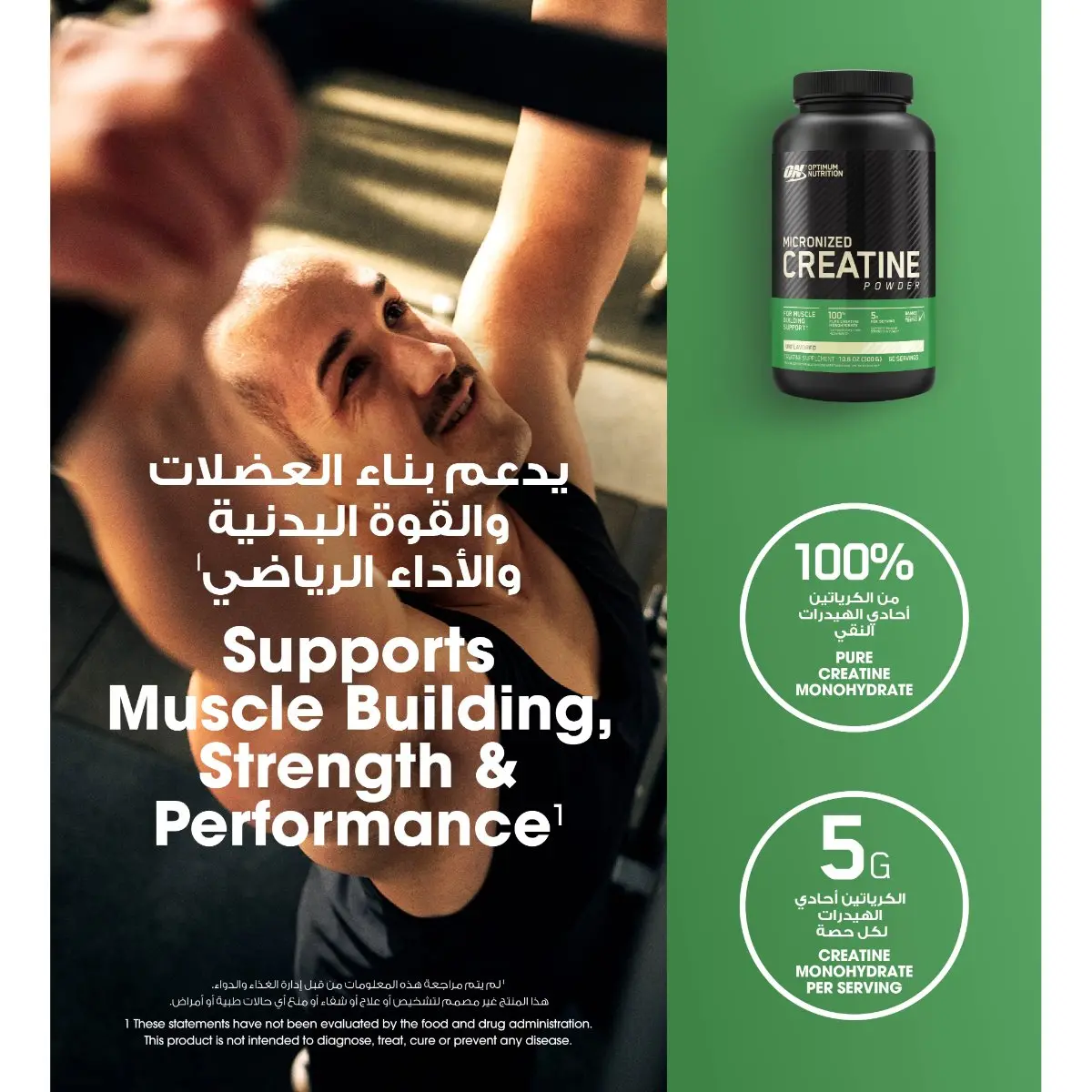 Optimum Nutrition Creatine 300 gm - view 6