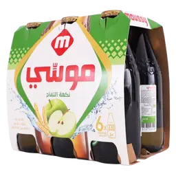 موسي شراب الشعير شراب الشعير تفاح 6 حبات 330 مل
