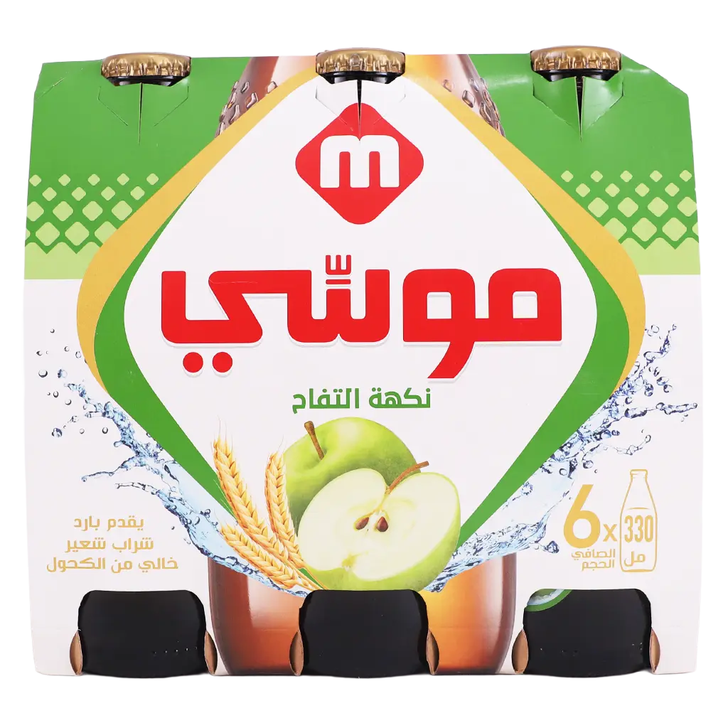 Moussy Malt Drink Apple 6 pcs 330 ml - view 2