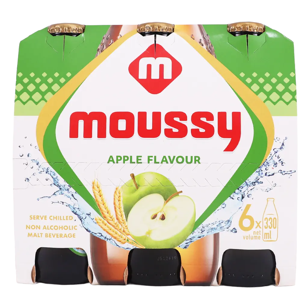 Moussy Malt Drink Apple 6 pcs 330 ml - view 3