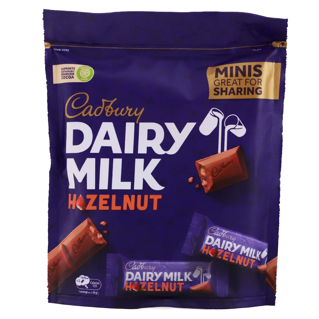 Cadbury Dairy Milk Chocolate Hazelnut 156 gm - view 1