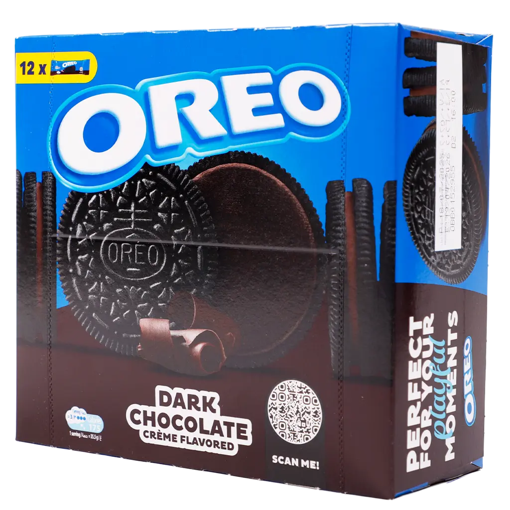 Oreo Dark Chocolate Biscuit Multipack 12 pcs 35.5 gm - view 1