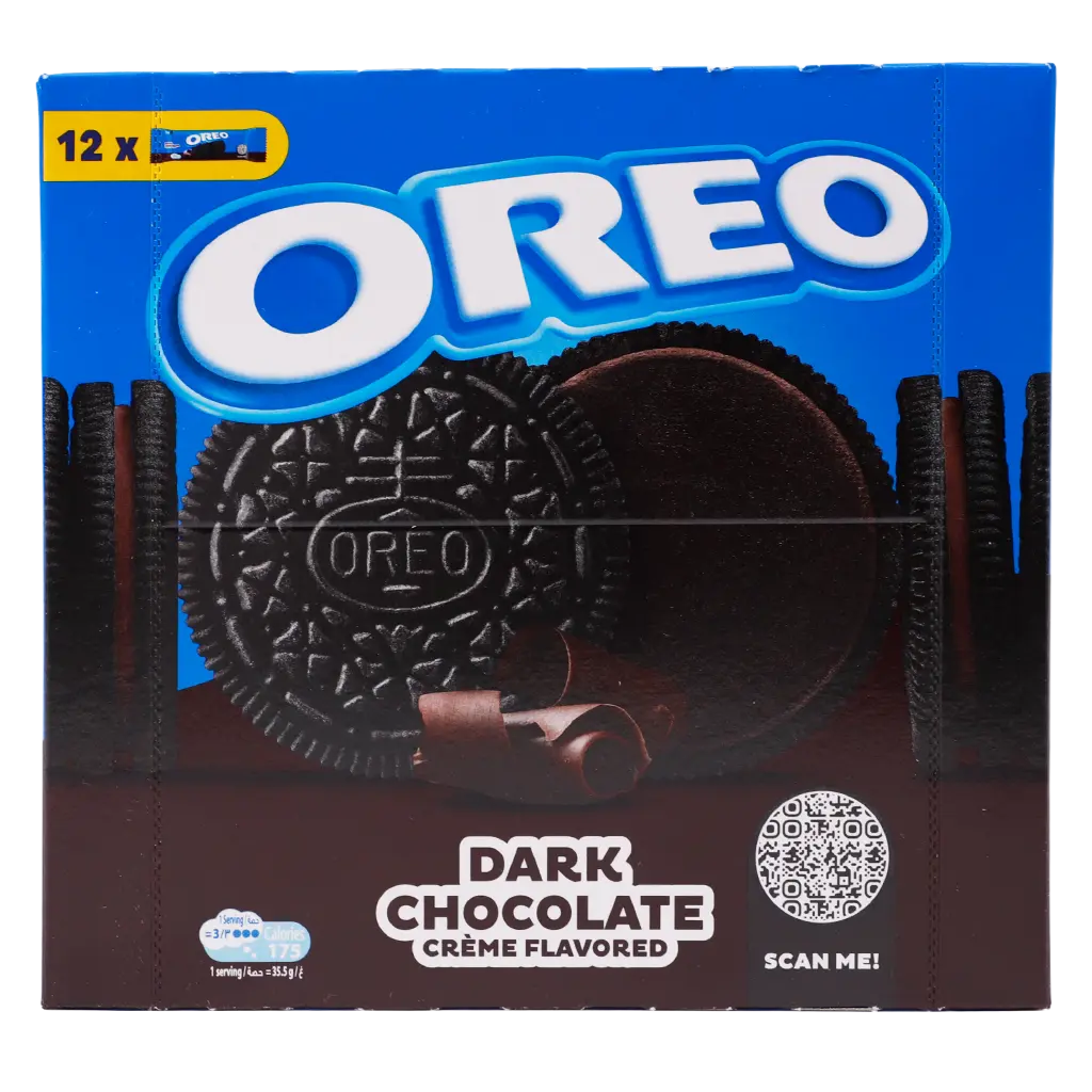Oreo Dark Chocolate Biscuit Multipack 12 pcs 35.5 gm - view 2
