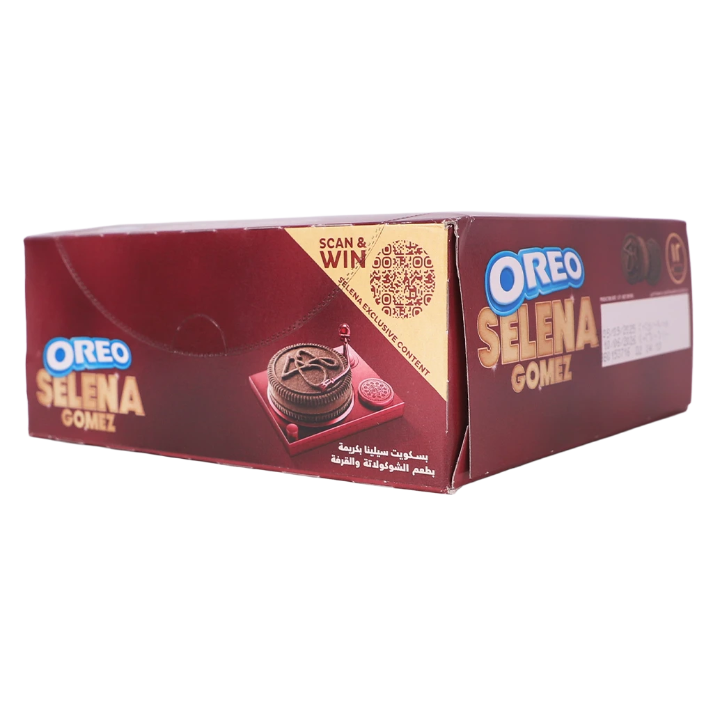 Oreo Selena Gomez Biscuit  Chocolate Cinnamon 12 Pcs 35.5 gm