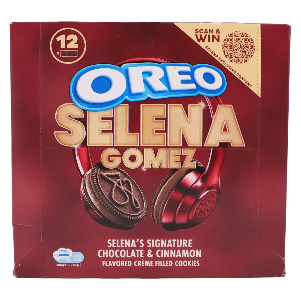 Oreo Selena Gomez Biscuit  Chocolate Cinnamon 12 Pcs 35.5 gm - view 6