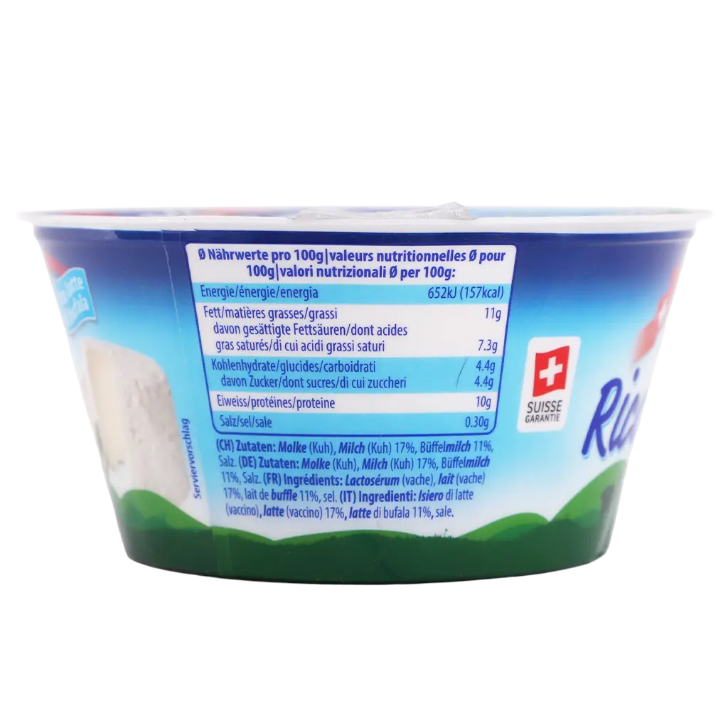 Zuger Ricotta Cheese with Buffalo Milk 250 gm  - view 3